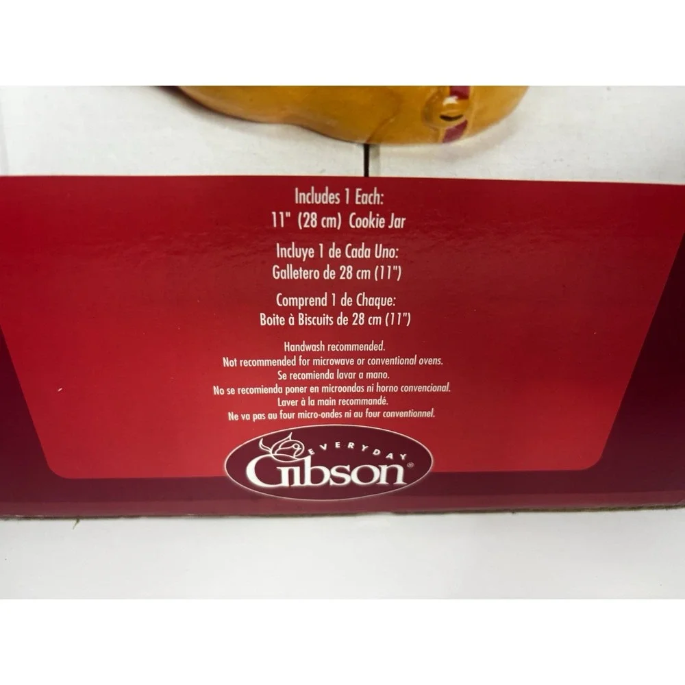 🎅Gibson‎ Coca Cola Santa Claus At Fireplace Christmas Cookie Jar 11